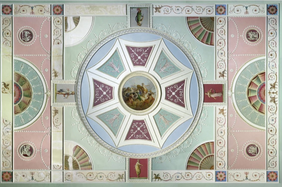 Studio per il soffitto della casa di Robert Adam 1